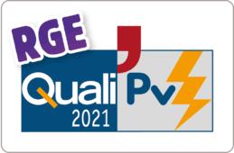 Certifié RGE QualiPV 2021